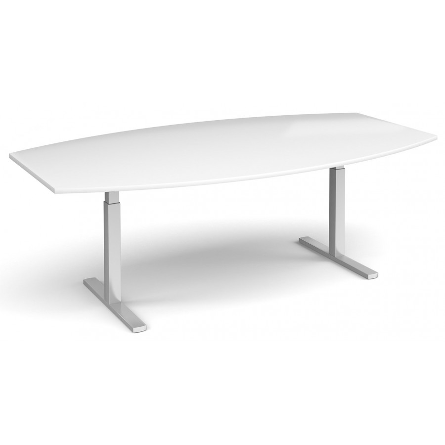 Elev8 Touch Adjustable Radial Boardroom Table 